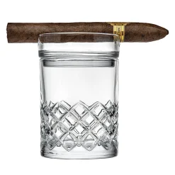 Dof & Highball|Godinger Hatch Cigar Double Old Fashion Glass
