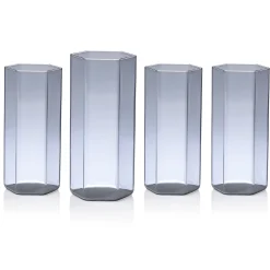 Dof & Highball|Godinger Helix Smoke Highball, Set of 4