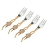 Appetizer Sets|Godinger Hellebore Dessert Fork Set