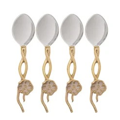 Appetizer Sets|Godinger Hellebore Dessert Spoon Set