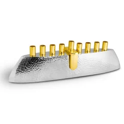 Menorah|Hanukkah|Godinger Hillock Menorah