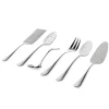 Cake Servers|Salad Servers|Godinger Hostess Serving Set 18/0 Stainless Steel 6 Piece Set