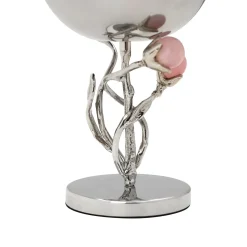 Serving Bowls|Godinger Hyaline Pink Footed Nut Bowl