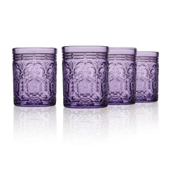 Dof & Highball|Godinger Jax Grape Double Old Fashion, Set of 4