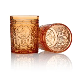 Dof & Highball|Godinger Jax Orange Spice Double Old Fashion, Set of 4