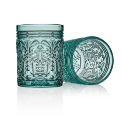 Dof & Highball|Godinger Jax Seafoam Double Old Fashion, Set of 4