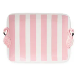 Serving Trays|Godinger Jill Zarin Flamingo Serving Tray