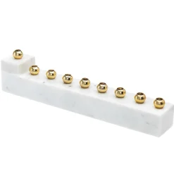 Menorah|Hanukkah|Godinger L Marble Menorah