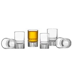 Shot Glasses|Godinger Latitude Shooters, Set of 6
