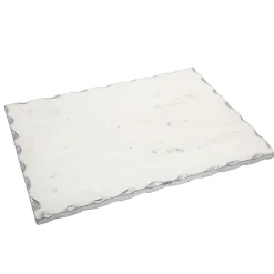 Serving & Cheese Boards|Godinger Lavi Marble Silver Organic Edge Serving Board