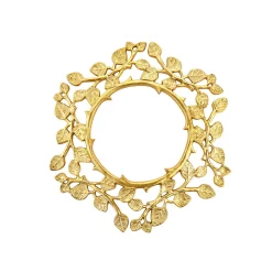 Chargers|Godinger Leaf Gold Charger Plate, Set of 2