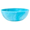 Serving Bowls|Bowls|Godinger Lucente Resin Matte Blue Salad Bowl