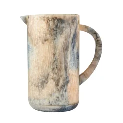 Pitchers|Godinger Lucente Resin Matte Limestone Beverage Pitcher