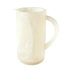 Pitchers|Godinger Lucente Resin Matte White Beverage Pitcher