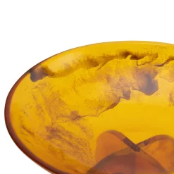 Specialty Serving|Serving Bowls|Godinger Lucente Tortoise Shell Resin Fruit Bowl