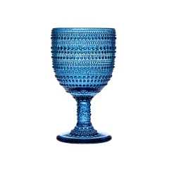 Wine & Champagne|Godinger Lumina Blue Goblet, Set of 4