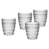 Dof & Highball|Godinger Lumina Clear Double Old Fashion, Set of 4
