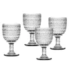 Wine & Champagne|Godinger Lumina Clear Goblet, Set of 4