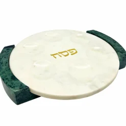 Seder Plates|Godinger Marble Reversible Seder Plate