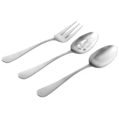 Salad Servers|Godinger Masa Matte 3 Piece Serving Set