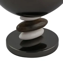 Serving Bowls|Godinger Midnight Pebble Footed Nut Bowl