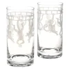 Dof & Highball|Godinger Monkey Highball, Set of 2