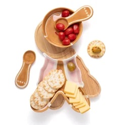 Serving Trays|Godinger Mrs. Gingerbread Appetizer Server
