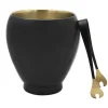 Ice Buckets|Godinger Nero D'oro Ice Bucket With Tong