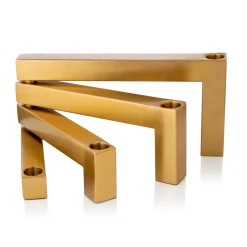 Candles & Candleholders|Godinger Nesting Gold Tapered Candle Holder