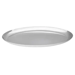Serving Trays|Godinger Nodi Stainless Large Serving Tray