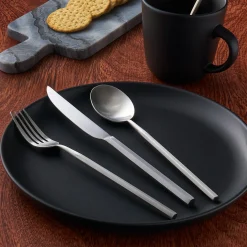 Everyday Dinnerware|Godinger Noire Stoneware 16 Piece Dinnerware Set, Service For 4