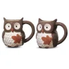 Mugs & Teacups|Godinger Owl Turkey Coffee Mug, Set of 2