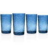 Dof & Highball|Godinger Paisley Blue Highball, Set of 4