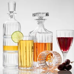 Decanter & Decanter Sets|Godinger Parallels Stacking Decanter