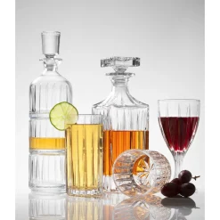 Decanter & Decanter Sets|Godinger Parallels Whiskey Decanter