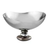 Serving Bowls|Godinger Pebble Gunmetal Flair Serving Bowl