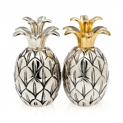 Salt & Pepper|Godinger Pineapple Salt & Pepper Shaker Set