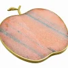 Serving & Cheese Boards|Godinger Pink Marble Apple Cheese Board