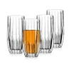 Dof & Highball|Godinger Pleat Highball, Set of 4