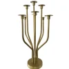 Candles & Candleholders|Godinger Radiant Tree 9 Light Matte Gold Candelabra