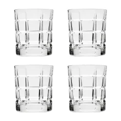 Dof & Highball|Godinger Radius Double Old Fashion, Set of 4