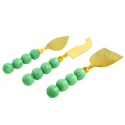 Serving & Cheese Boards|Godinger Rathlin Green 3 Piece Cheese Tool Set