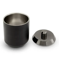 Ice Buckets|Godinger Raven Matte Black Double Walled Ice Bucket