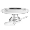 Cake Stands|Godinger Revere Footed Cake Stand with Server
