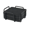 Coasters|Godinger Ridgewood Black Coaster Set with Stand
