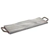 Serving Trays|Godinger Ridgewood Grey Wash Medium Rectangle Serving Tray