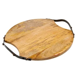 Serving Trays|Godinger Ridgewood Natural Small Serving Tray