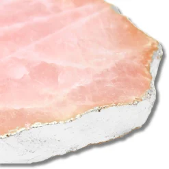 Serving & Cheese Boards|Godinger Rose Quartz Silver Edge Serving Board