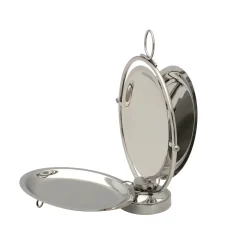 Specialty Serving|Godinger Round Foldable Tiered Serving Stand