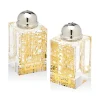Salt & Pepper|Godinger Sabbath Gold Salt & Pepper Shaker Set
